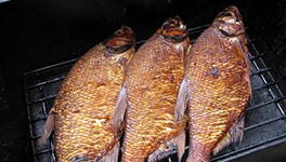 Копченая рыба. фото
