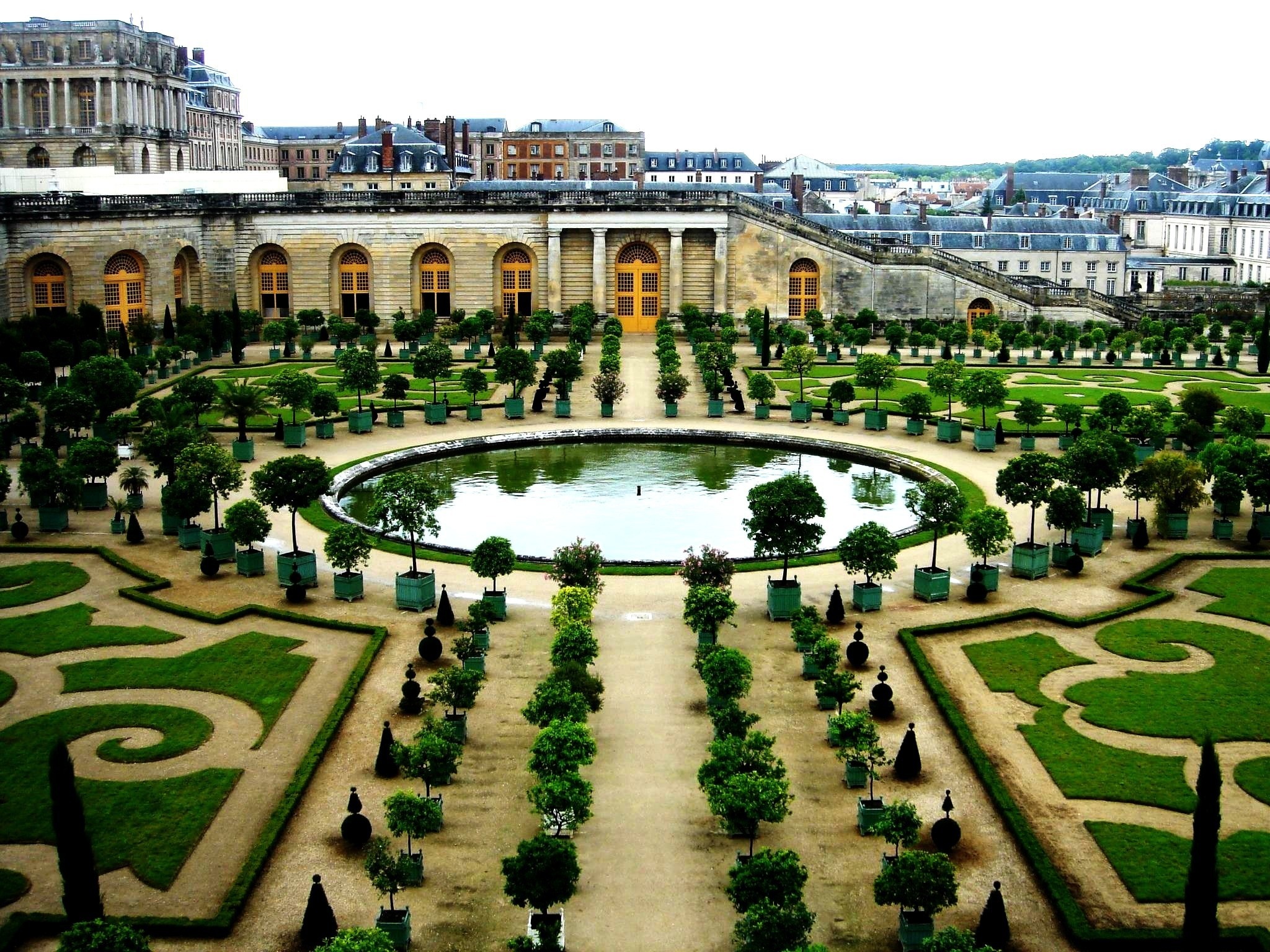 Водоемы Версаля Регулярный стиль. Фото
