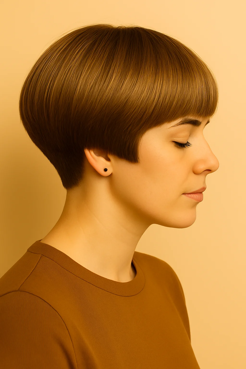 Женская стрижка «Горшок»