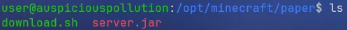вывод команды ls на linux ubuntu