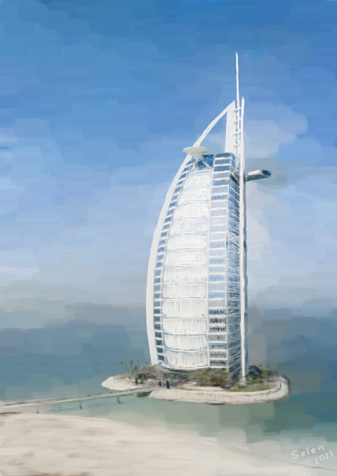 NFT picture with name Burj Al Arab