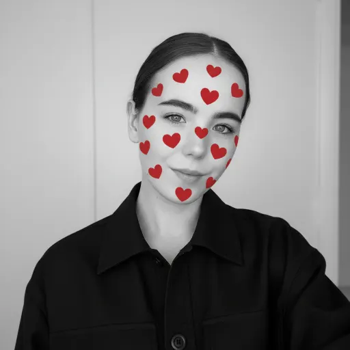 Foto yang dibuat dengan AI di SelfyStudio