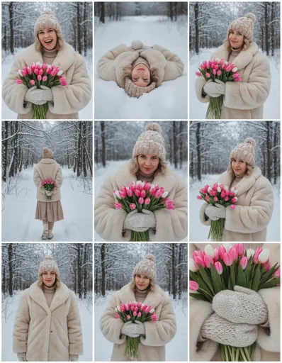 Foto yang dibuat dengan AI di SelfyStudio