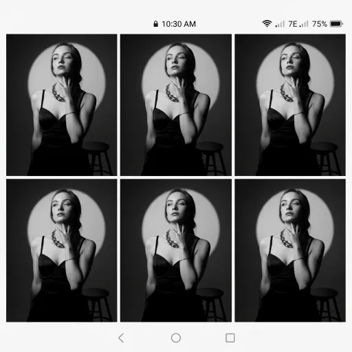 Foto yang dibuat dengan AI di SelfyStudio