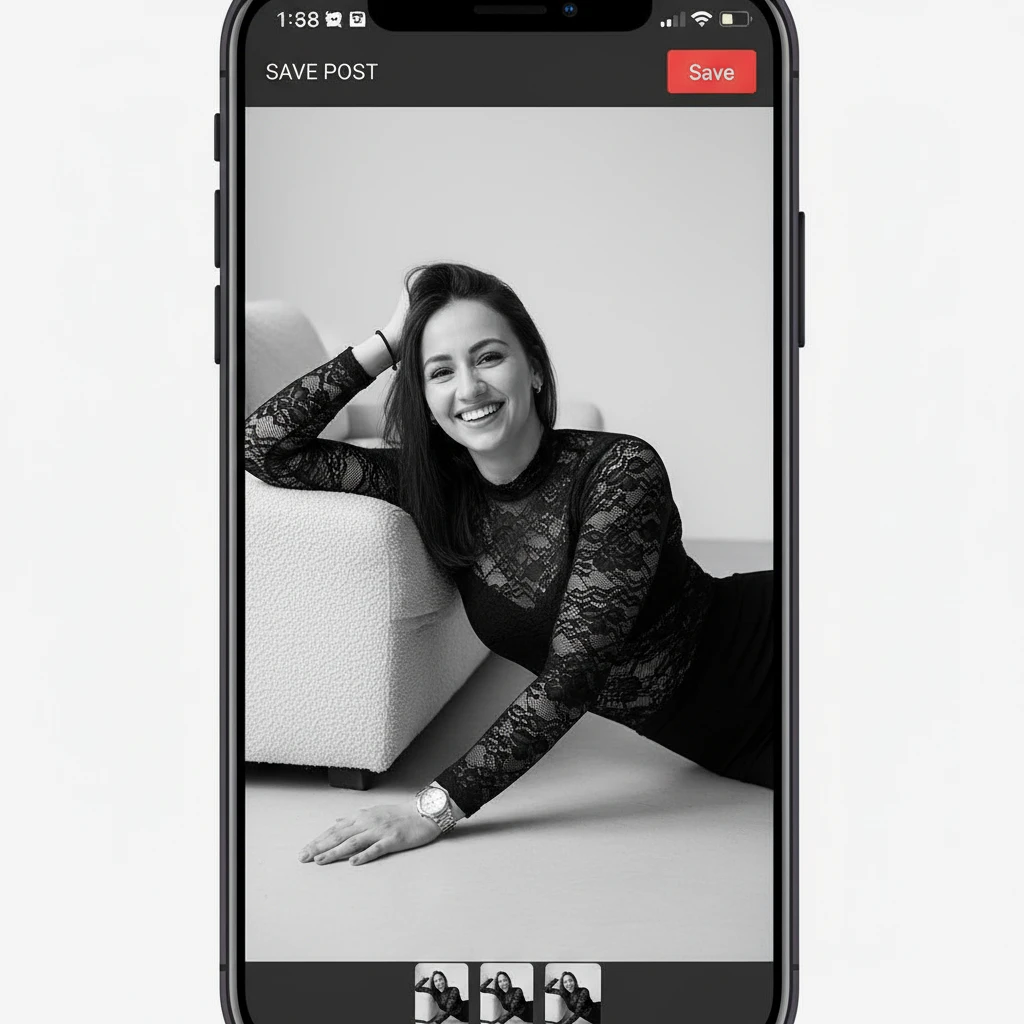 SelfyStudio yapay zekâsıyla oluşturulan fotoğraf