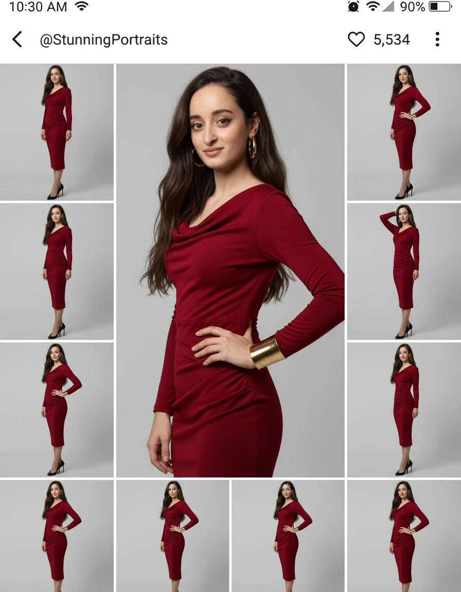 User tarafından SelfyStudio'da oluşturulan AI fotoğrafı