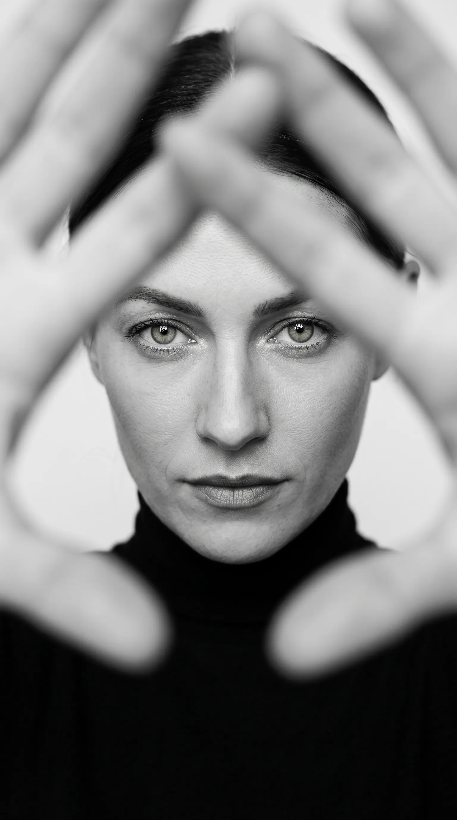 AI-фотосессия «EYES THROUGH THE FRAME»