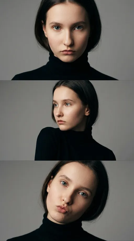 AI-фотосессия «Beauty Editorial Triptych»