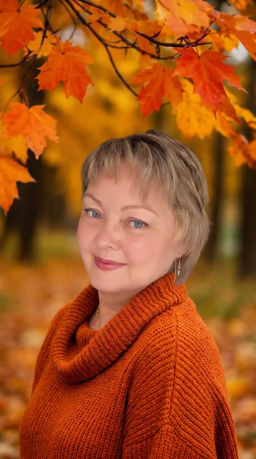 AI-фотосессия «AUTUMNAL WARMTH EDITORIAL»