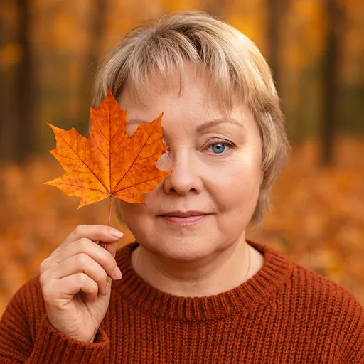 AI-фотосессия «Autumnal Editorial Portrait»