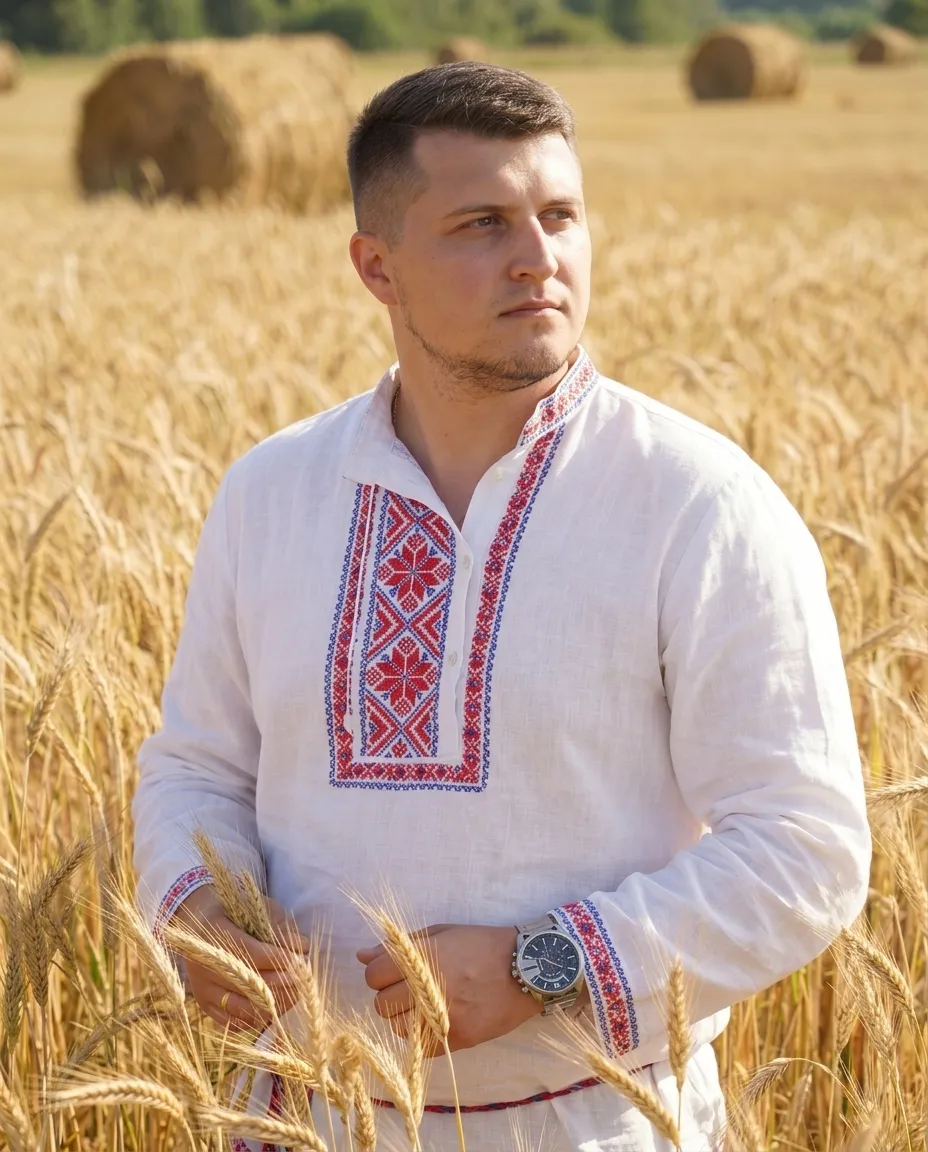 AI-фотосессия «Traditional Portrait in Wheat Field»
