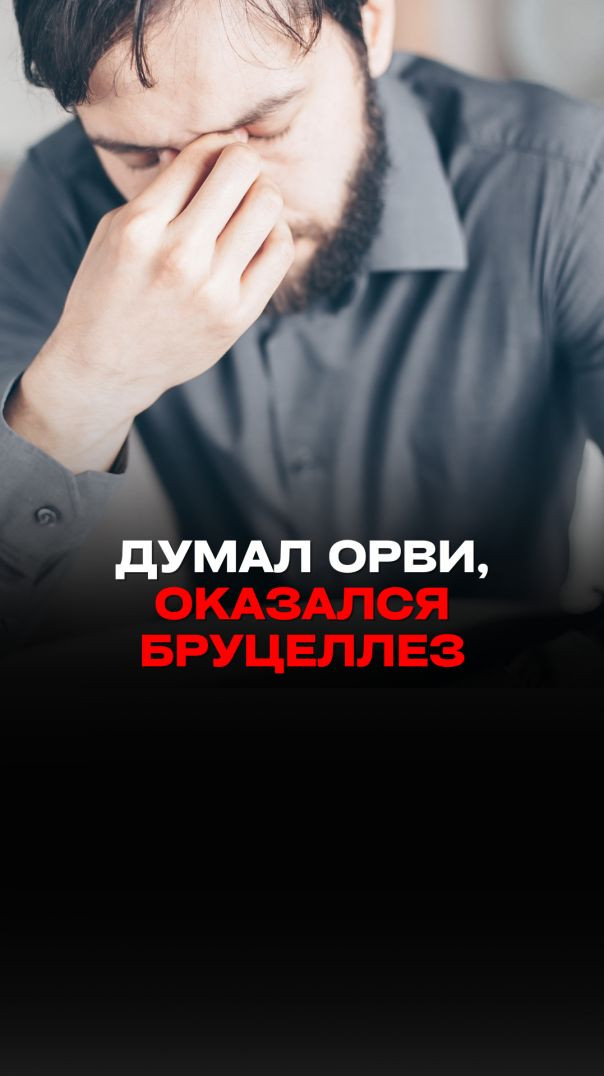 Думал что ОРВИ, оказался БРУЦЕЛЛЕЗ