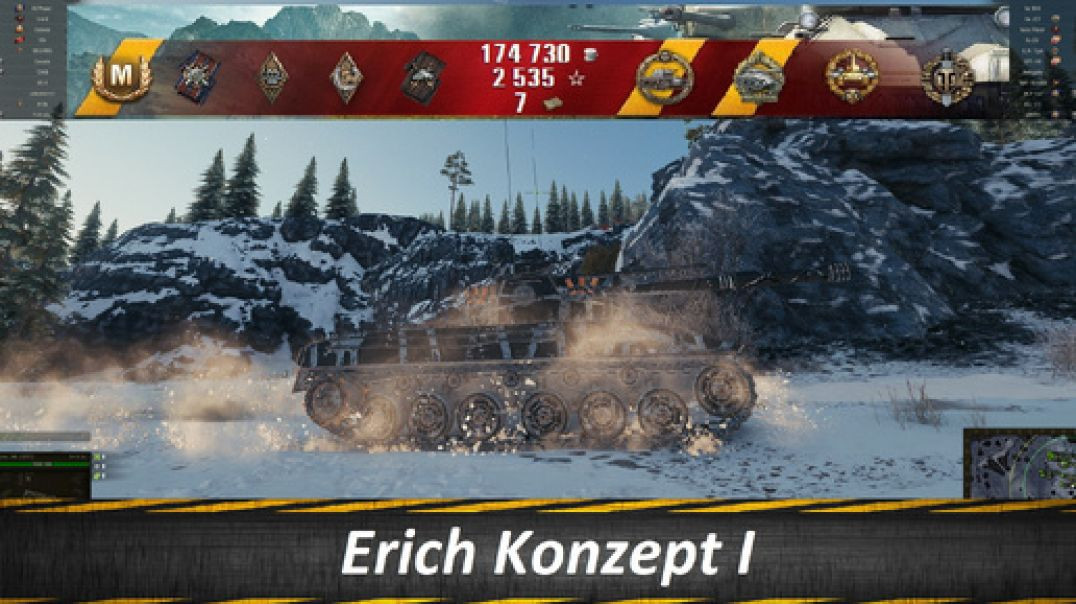 Erich Konzept I, Противники в Шоке