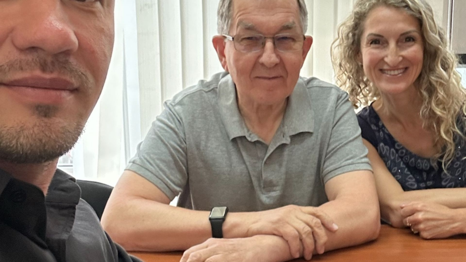 Сердцев Юрий Анна Демина и Сергей Нетёсов встреча в Новосибирске