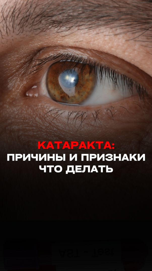 КАТАРАКТА ХРУСТАЛИКА ГЛАЗА Тизер