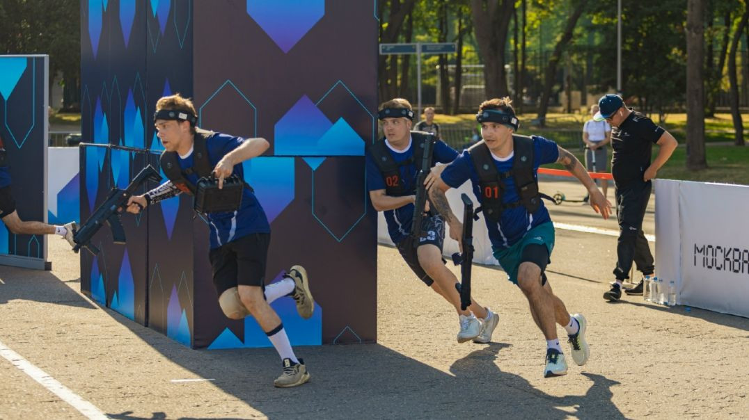 Идеальный выстрел в лазертаге.