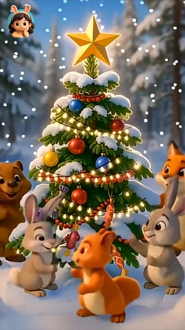 КАК ЗВЕРИ НОВЫЙ ГОД ВСТРЕЧАЛИ