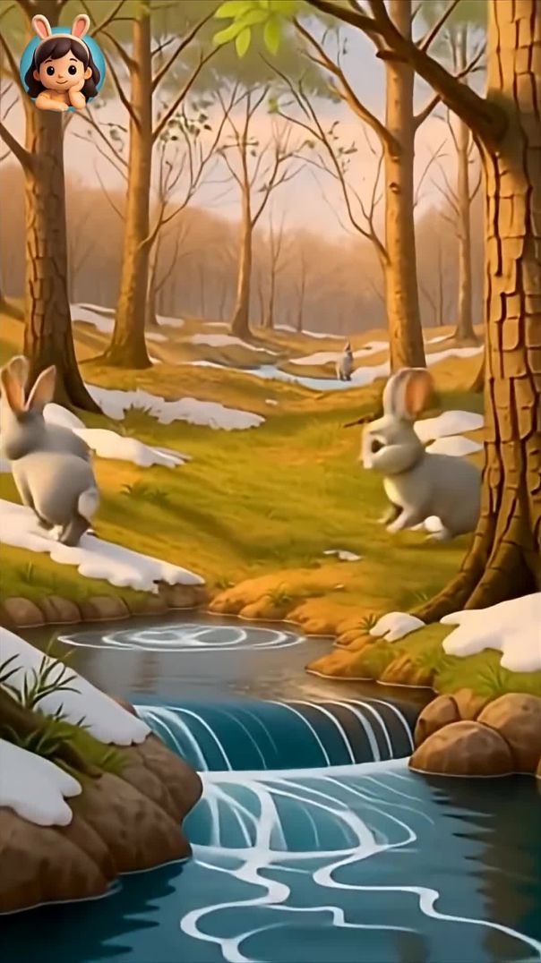 Почему зайчик зимой белый