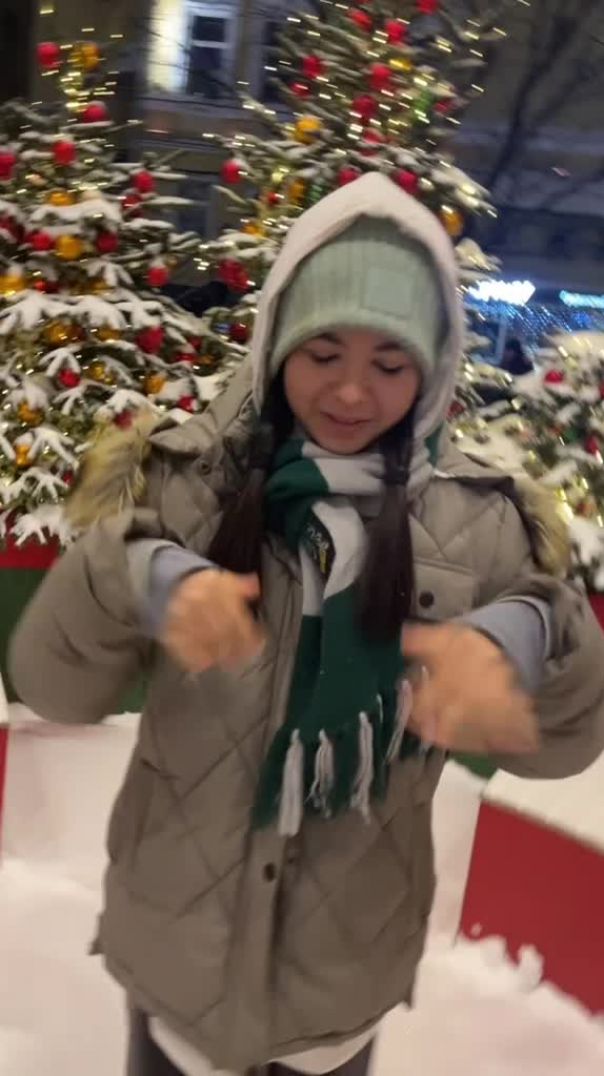 Когда хотела сугробы