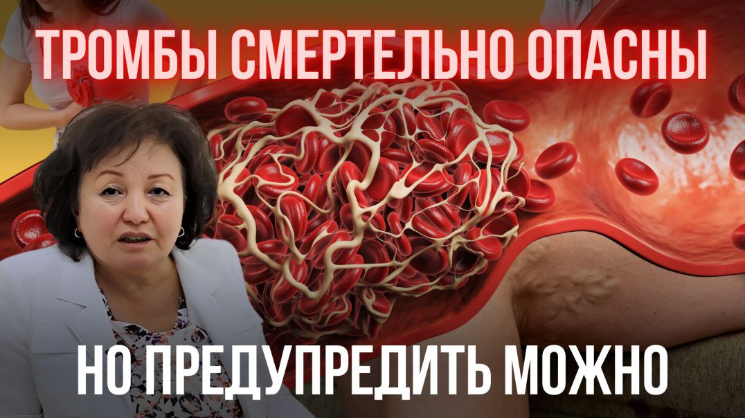 ТРОМБЫ СМЕРТЕЛЬНО ОПАСНЫ