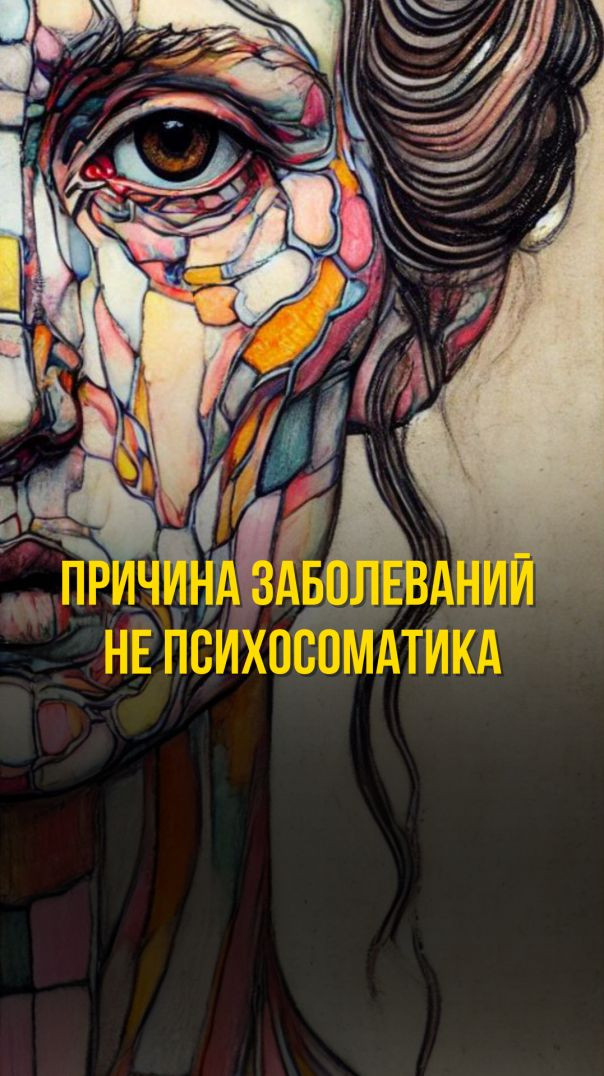 ПРИЧИНА ЗАБОЛЕВАНИЙ НЕ ПСИХОСОМАТИКА