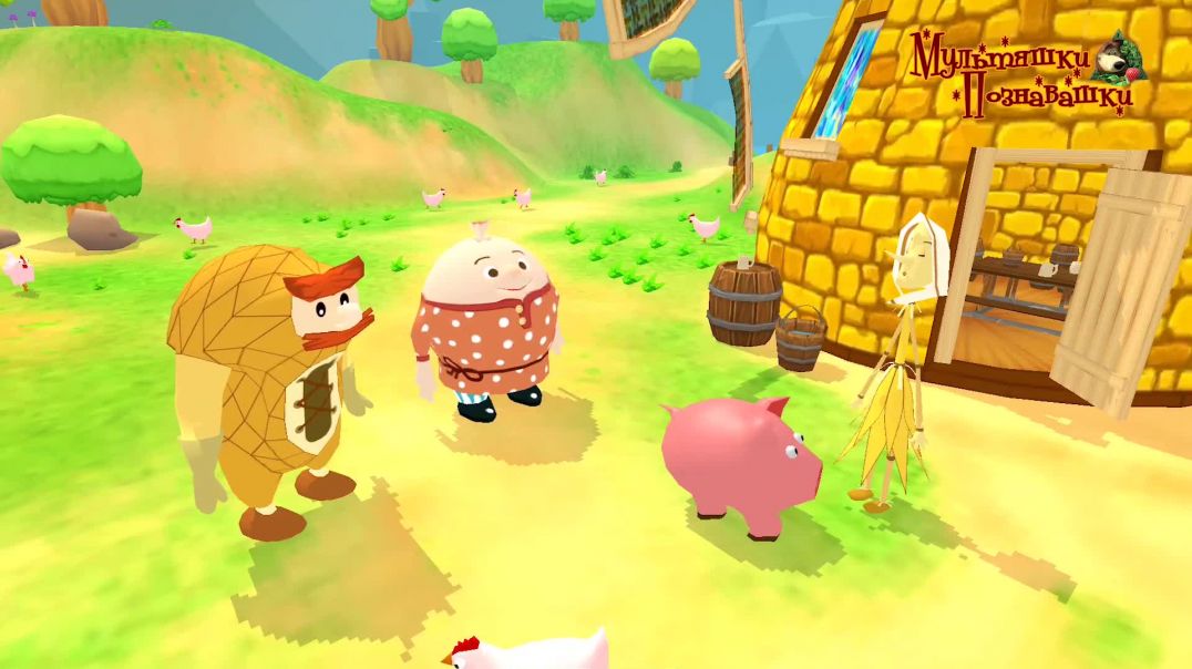 ⁣Пузырь, соломинка и лапоть | русская народная сказка