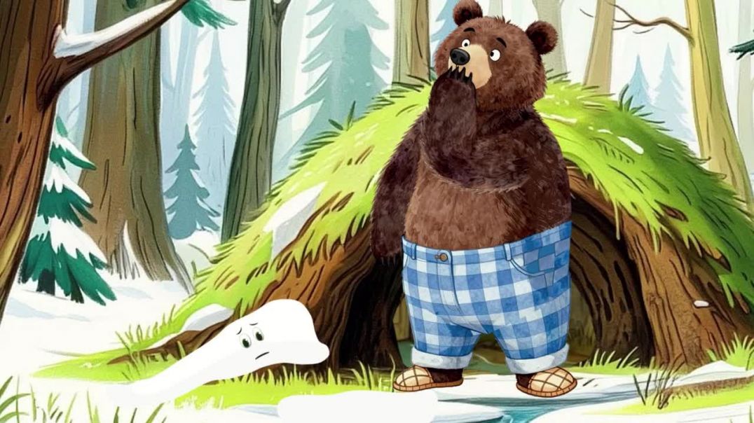 Добрая сказка про медведя и солнце.