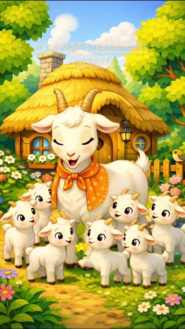 Мама-коза уходит… волк уже близко 😲