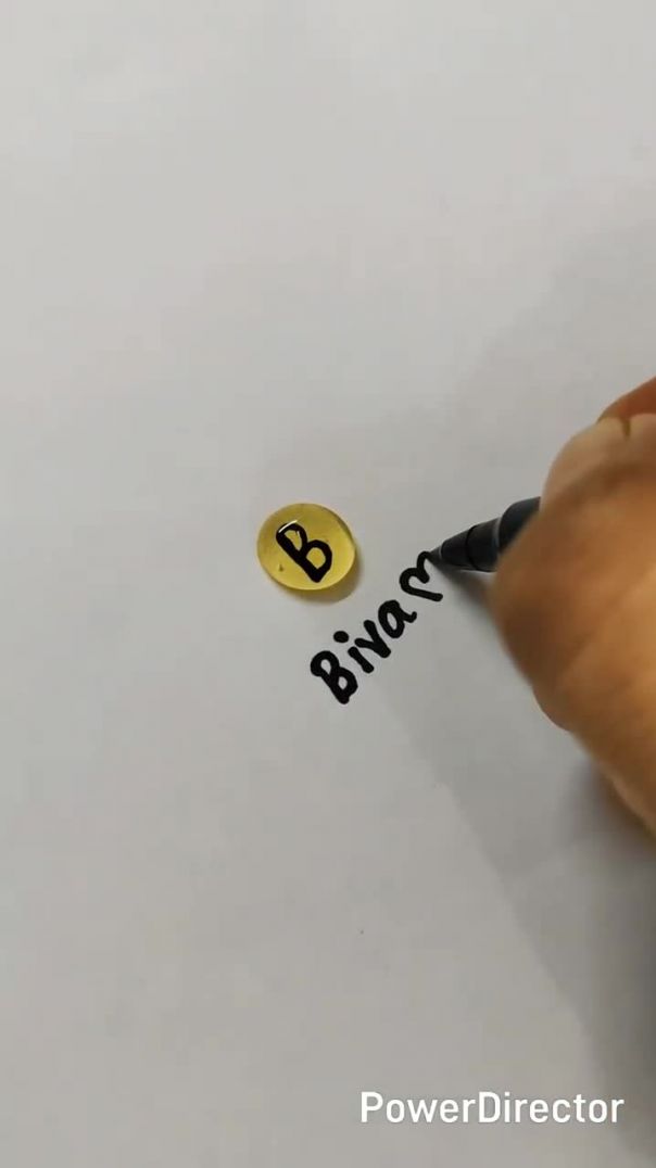 НЕОБЫЧНЫЙ ДИЗАЙН НАПИСАНИЯ БУКВЫ