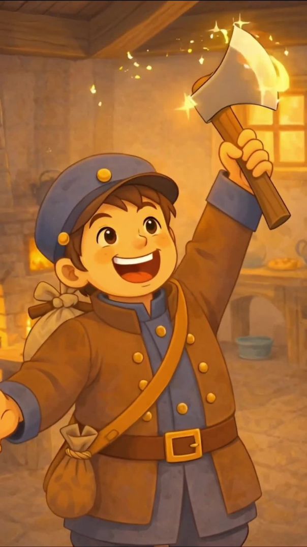 Как он решил сварить кашу... из топора?