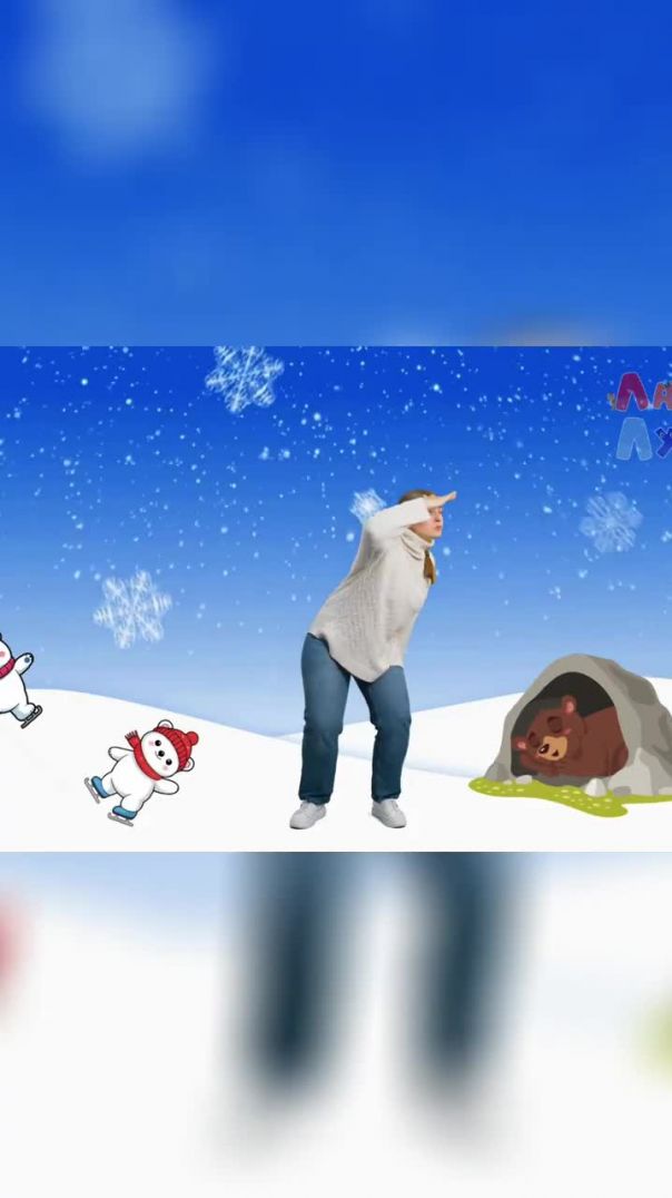 Мишка косолапый. Логоритмика для детей