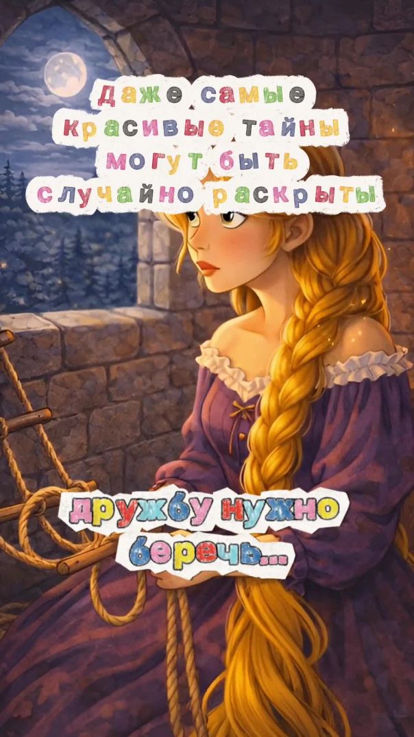 Рапунцель — Разлука и надежда 💔 | Самый трудный момент