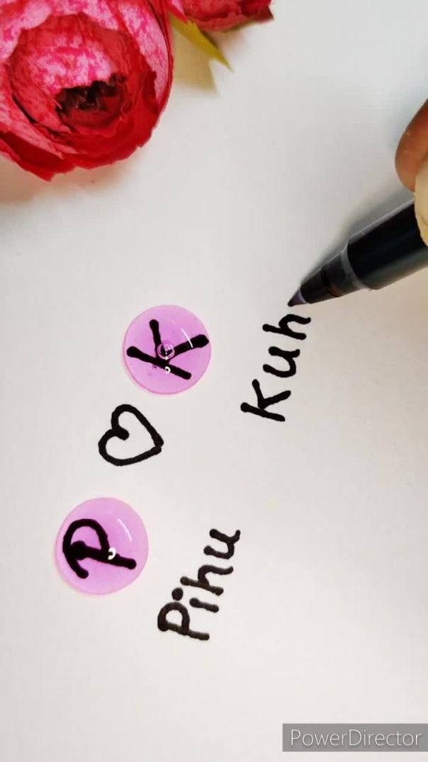 Буква в пузырьке