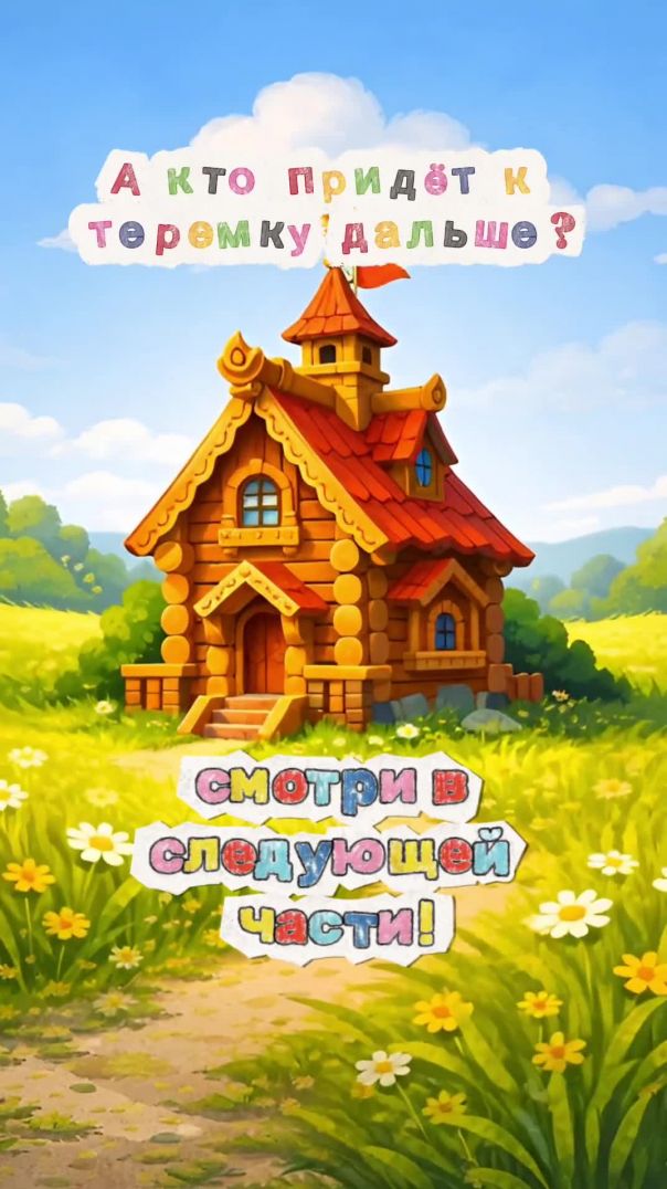 Лягушка поселилась в Теремке 🐸🏠 | Сказка