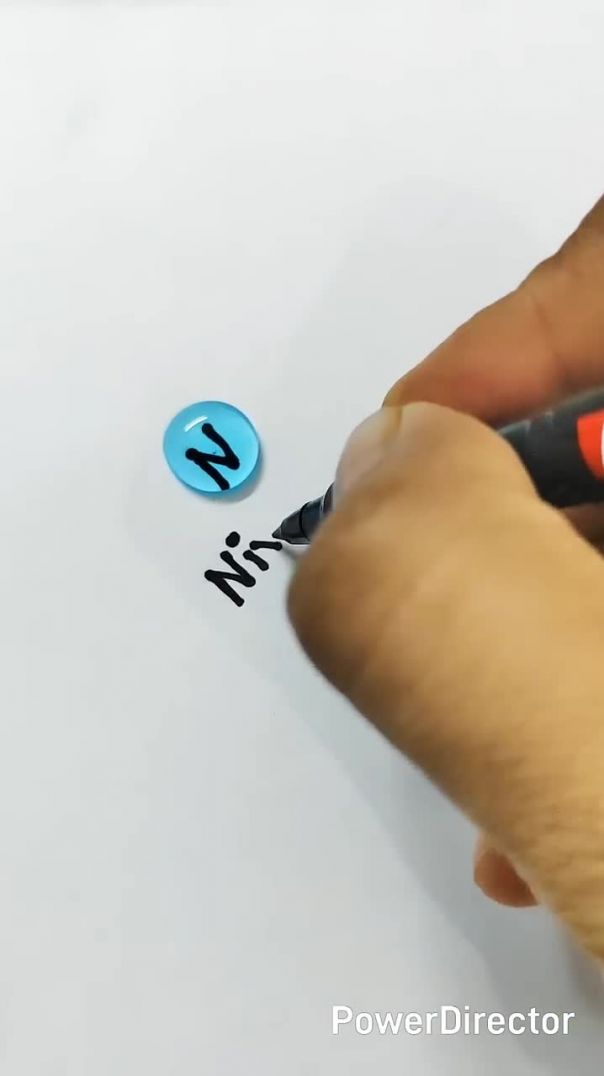 БУКВА "Н" В ПУЗЫРЬКЕ