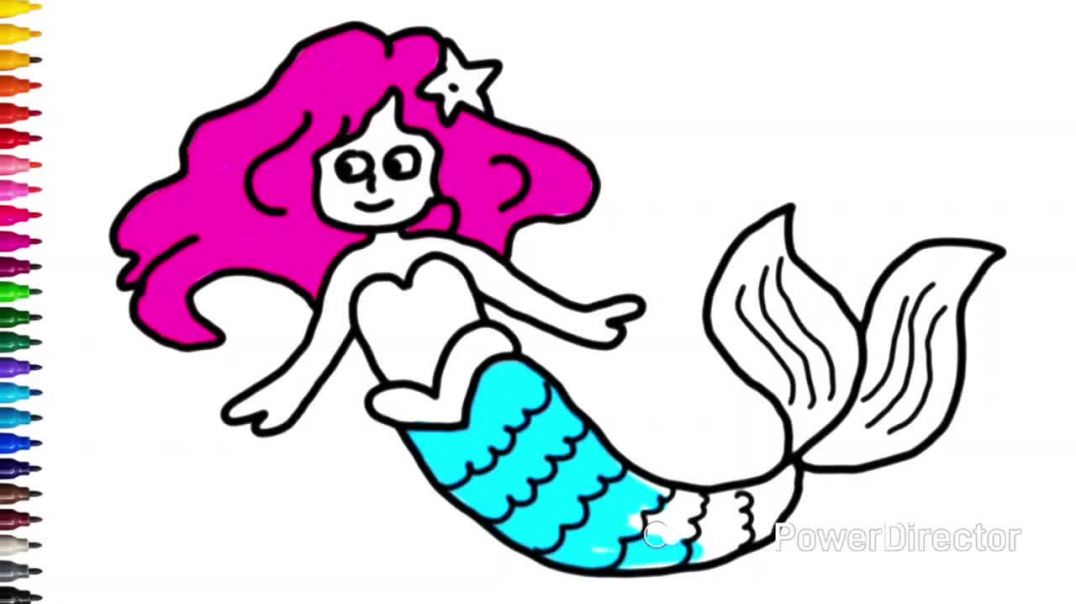 РИСУЕМ РУСАЛОЧКУ