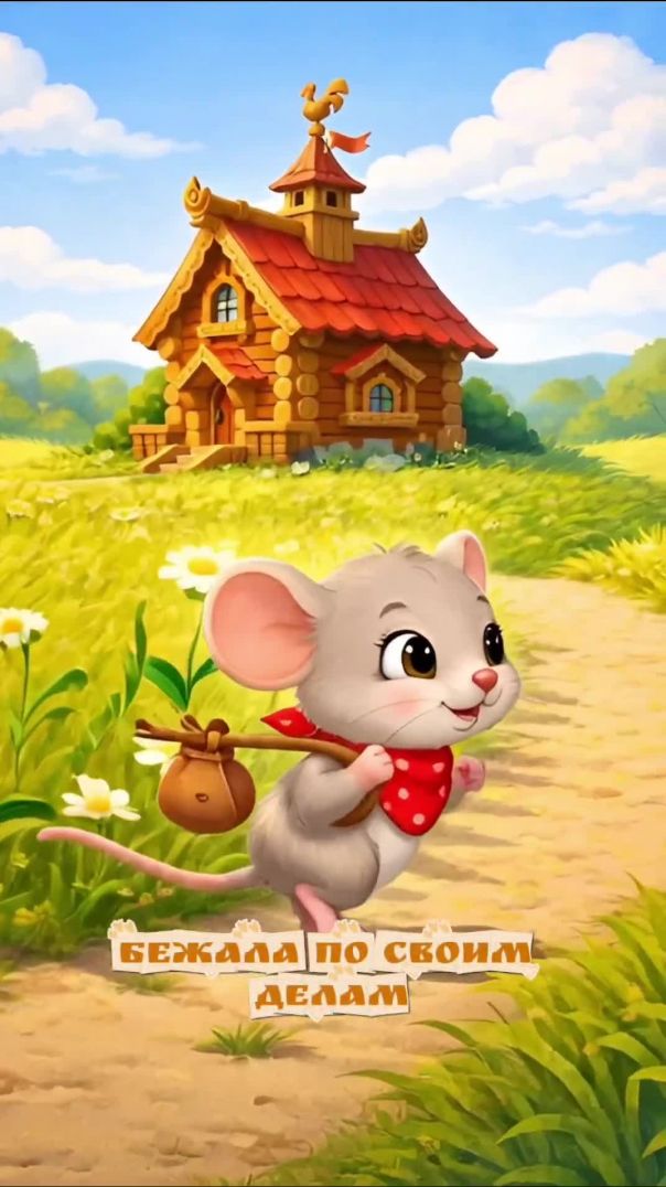 🐭 Мышка нашла домик… Но кто там живёт? 😲