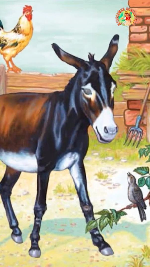 Осёл и соловей🦜Басня Крылова И. А.📚Сказки на каждый вечер