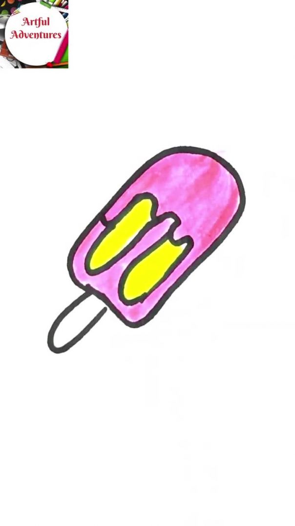 РИСУЕМ МОРОЖЕНОЕ