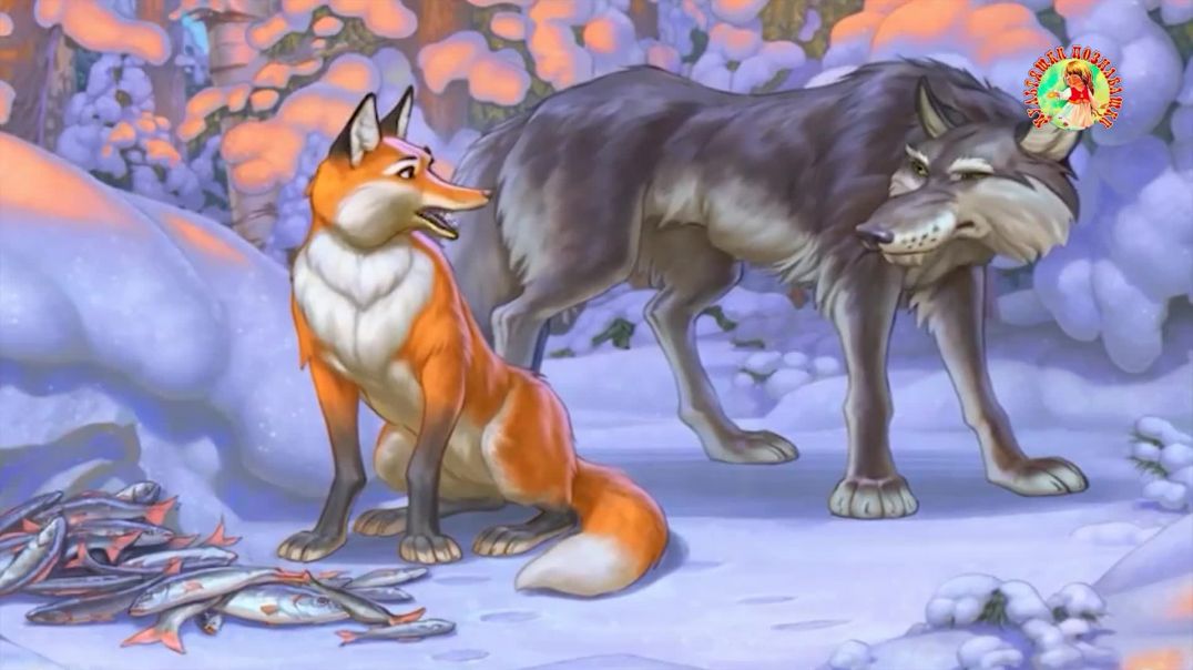 Лисичка и Волк 🦊🐺 Русская народная сказка 📚 Сказки на каждый вечер