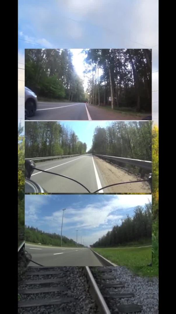 Тренировка / путешествие на велосипеде и моя песня