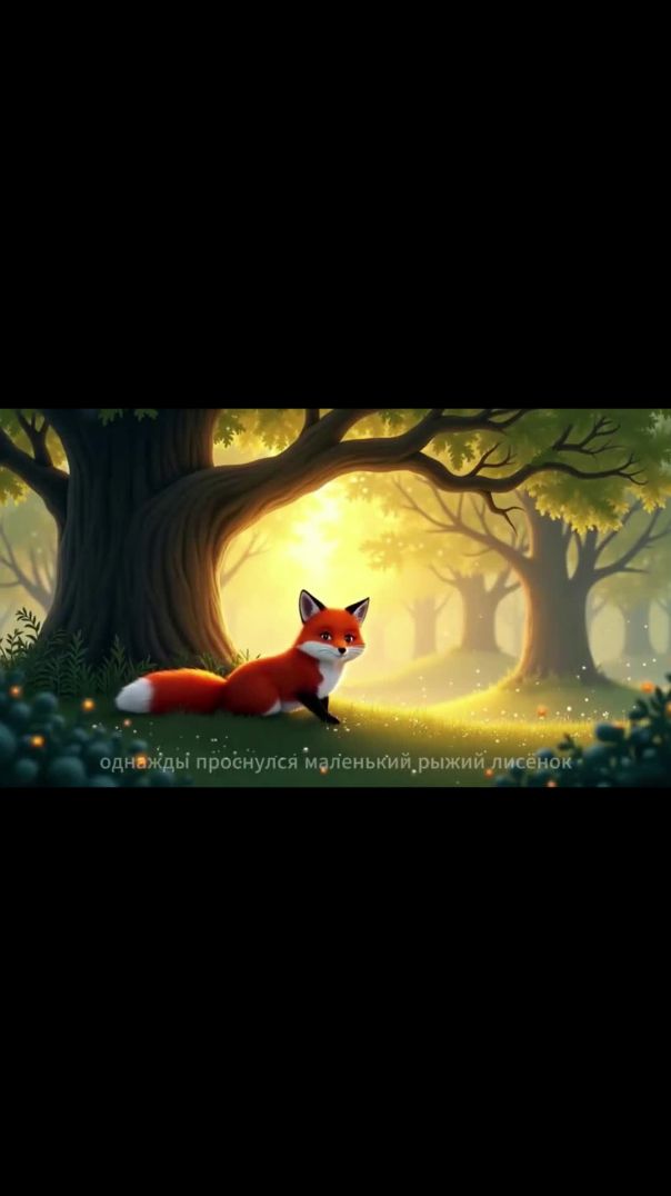 🦊 Эпизод 1: Пробуждение в волшебном лесу