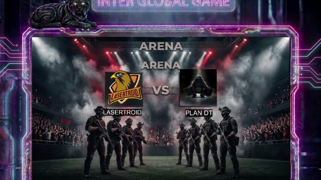 ⁣Lasertroid VS Plan DT 1 раунд