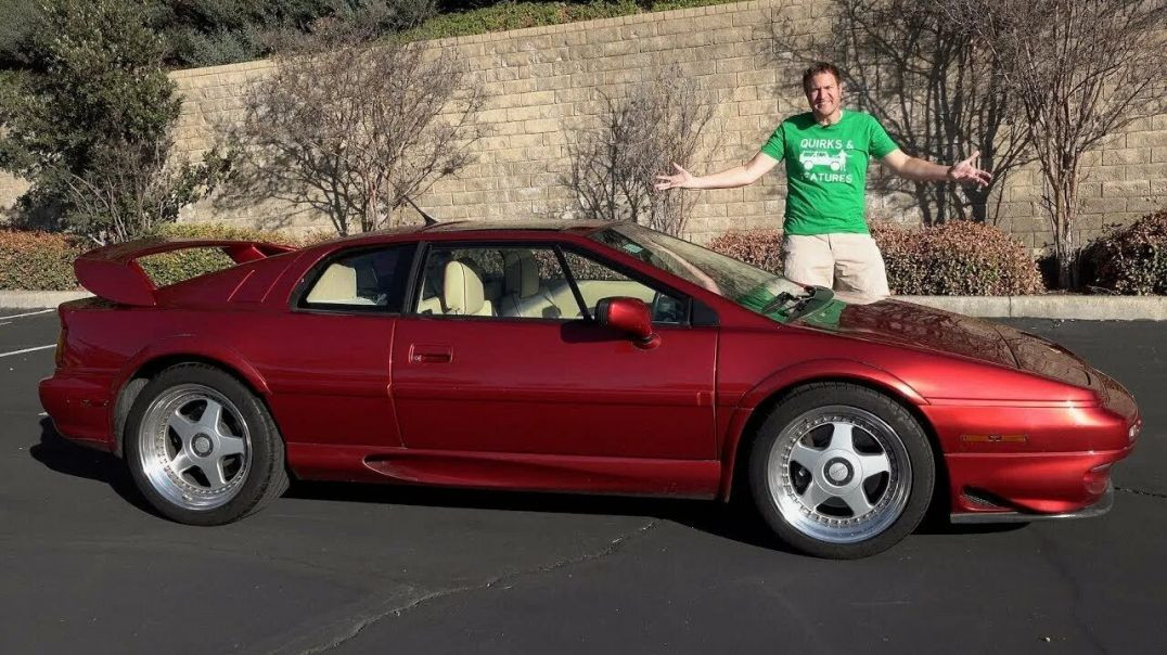 ⁣Lotus Esprit V8 - это недооценённый экзотический спорт кар
