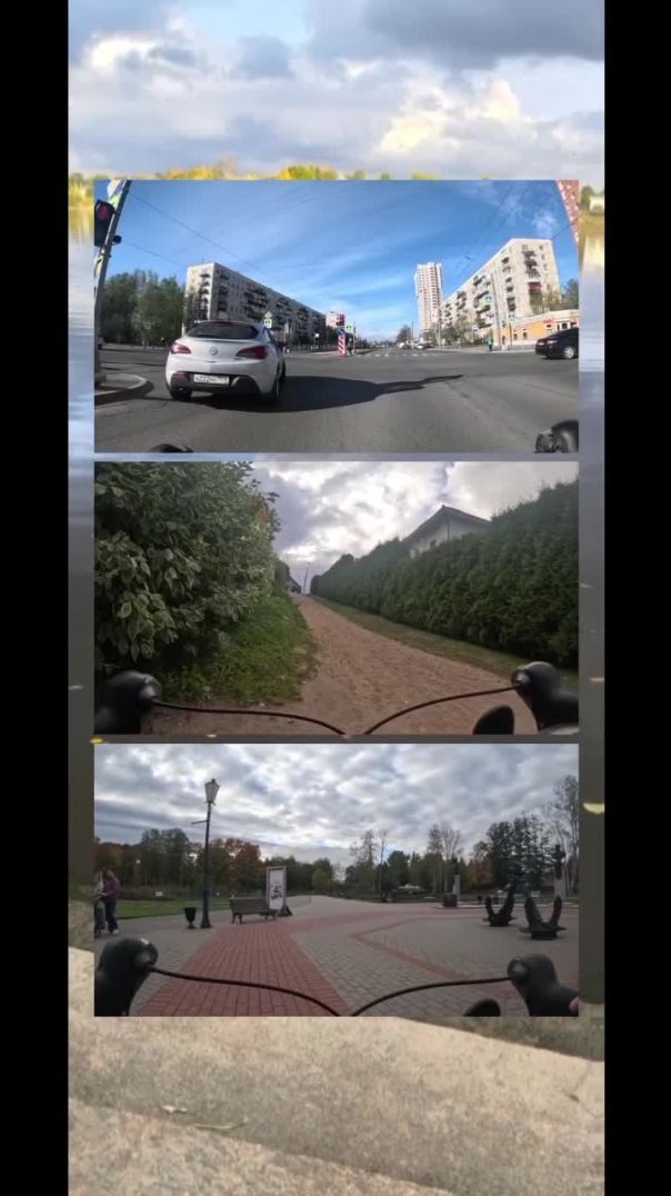 Тренировка / путешествие на велосипеде и мои песня, музыка, стихи