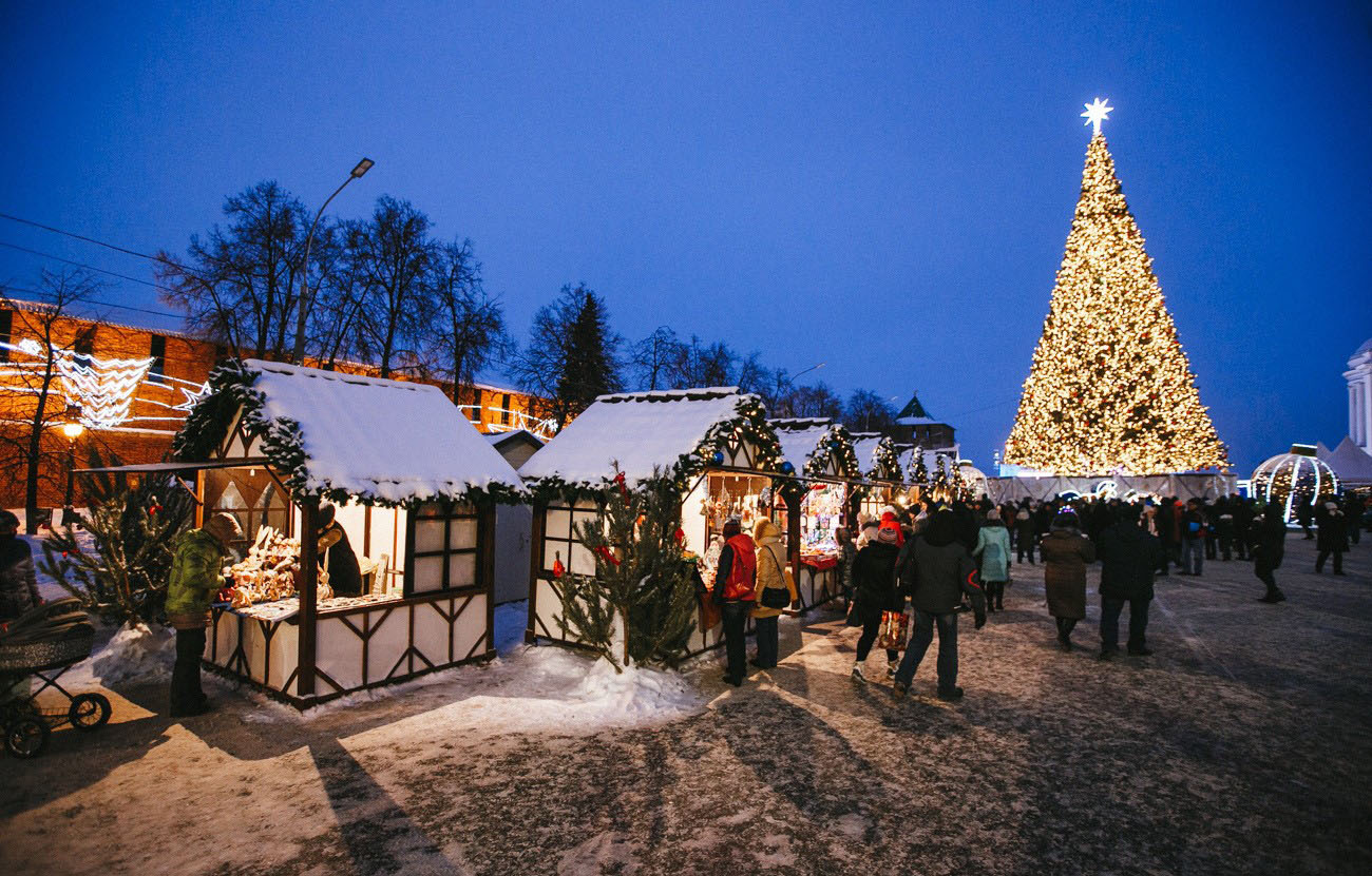Нижний Новгород вошел в топ-10 лучших городов России для отдыха и путешествий в новогодние праздники