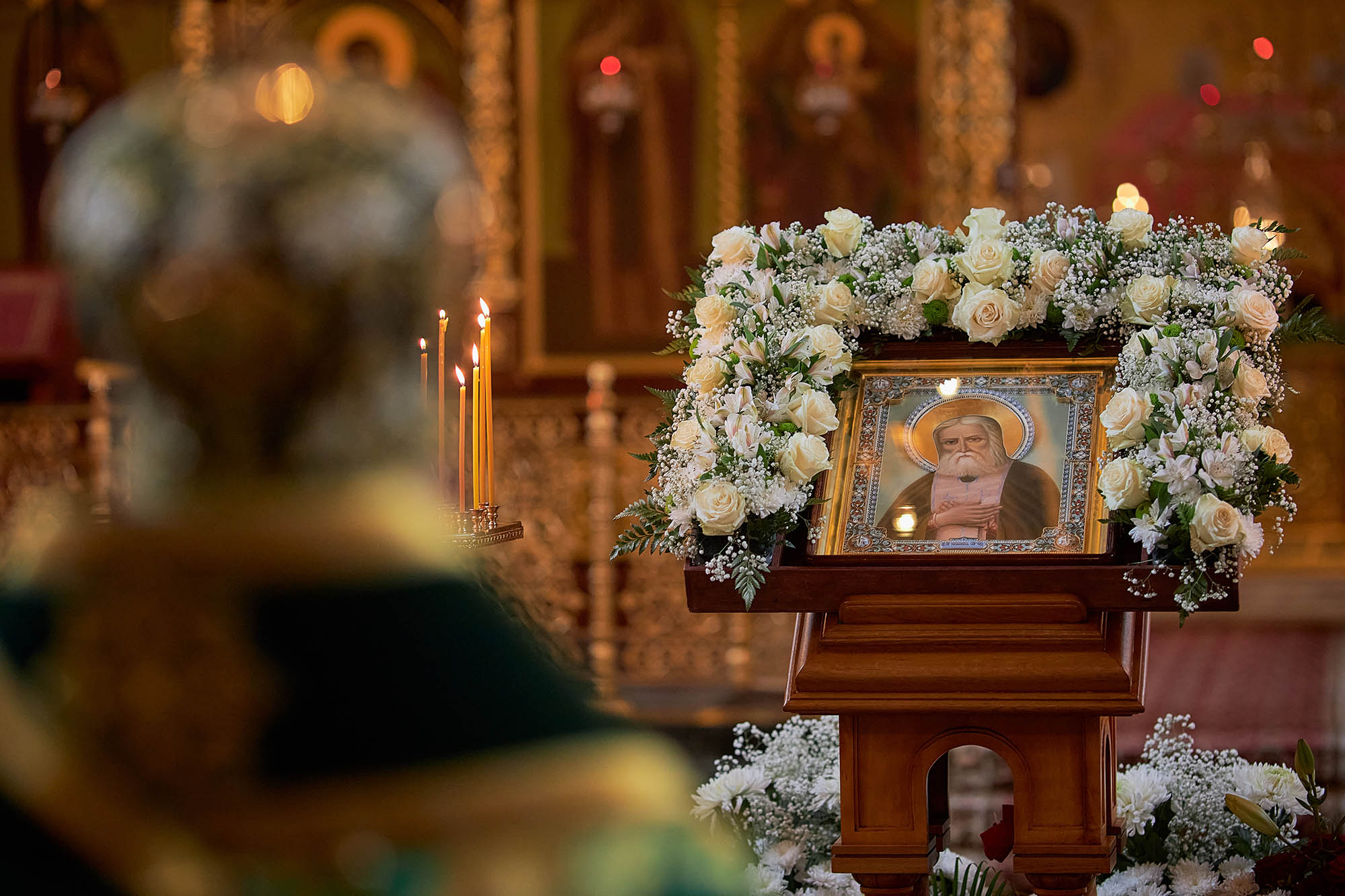 Требы ко дню памяти преподобного Серафима Саровского можно оформить онлайн 30 июля
