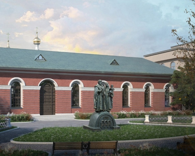 Памятник святым благоверным князю Димитрию Донскому и княгине Евфросинии откроют в Нижегородском кремле 30 июля