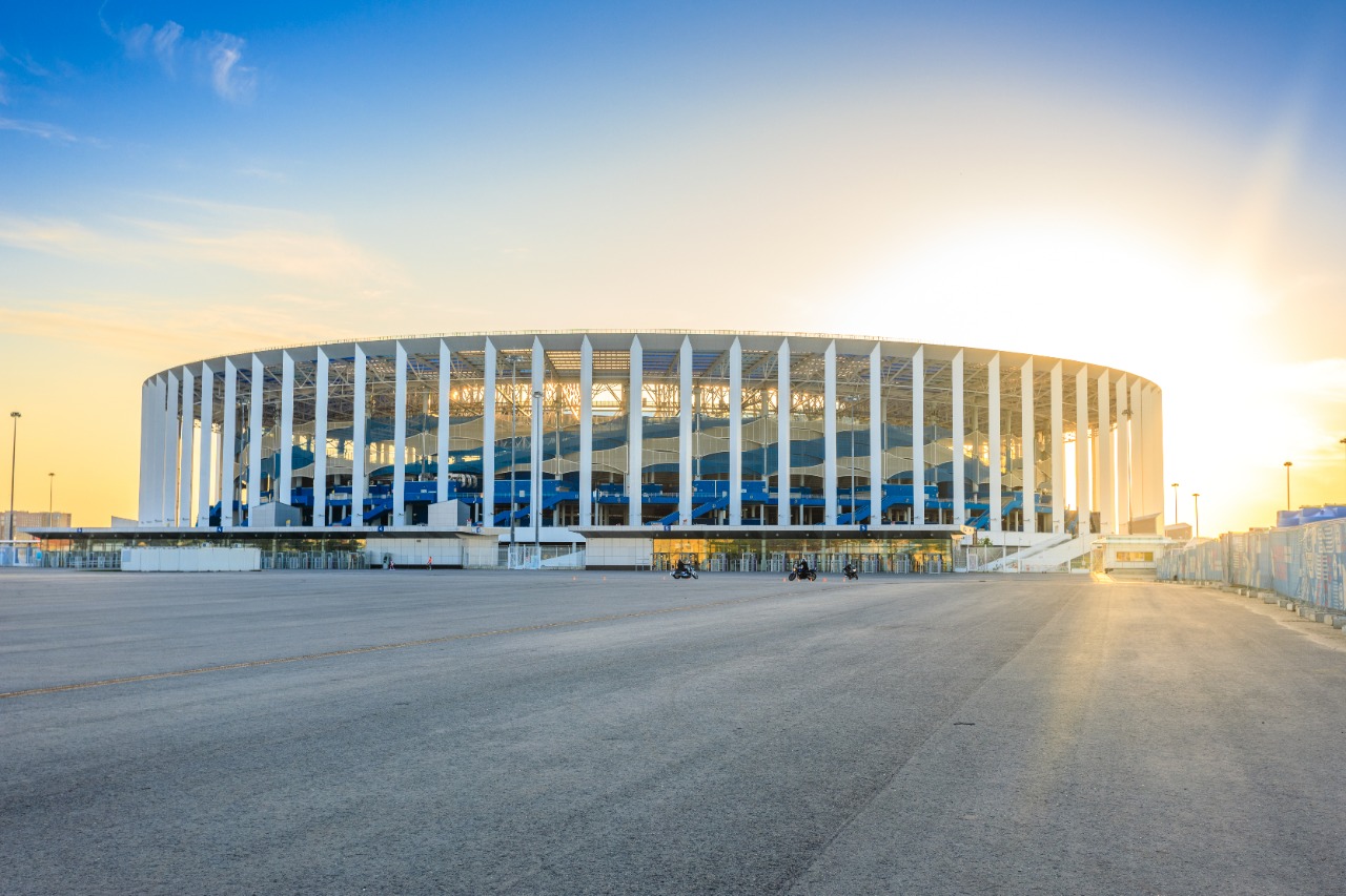 Кинопарковка начала работу у стадиона «Нижний Новгород»