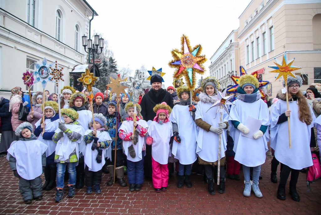 Святочное шествие пройдет в центре Нижнего Новгорода 16 января